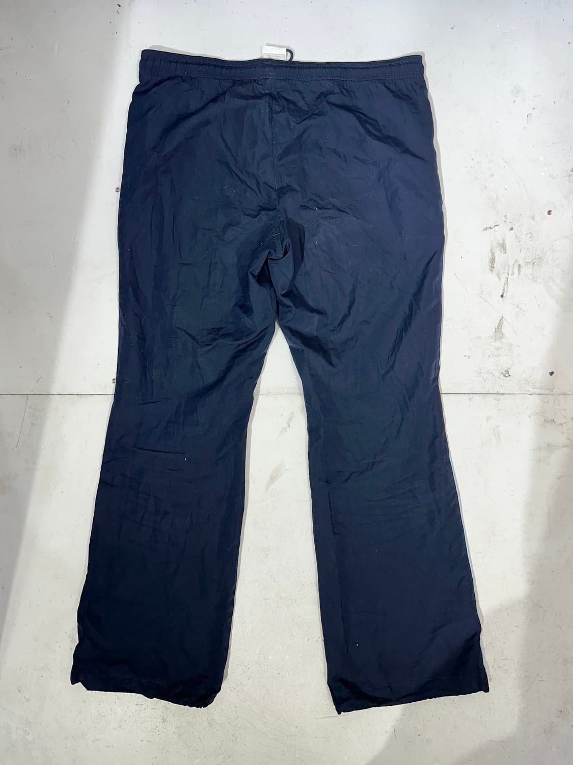 아디다스 네이비 와이드 트랙 팬츠 사이드 라인 바지 S 상품이미지5