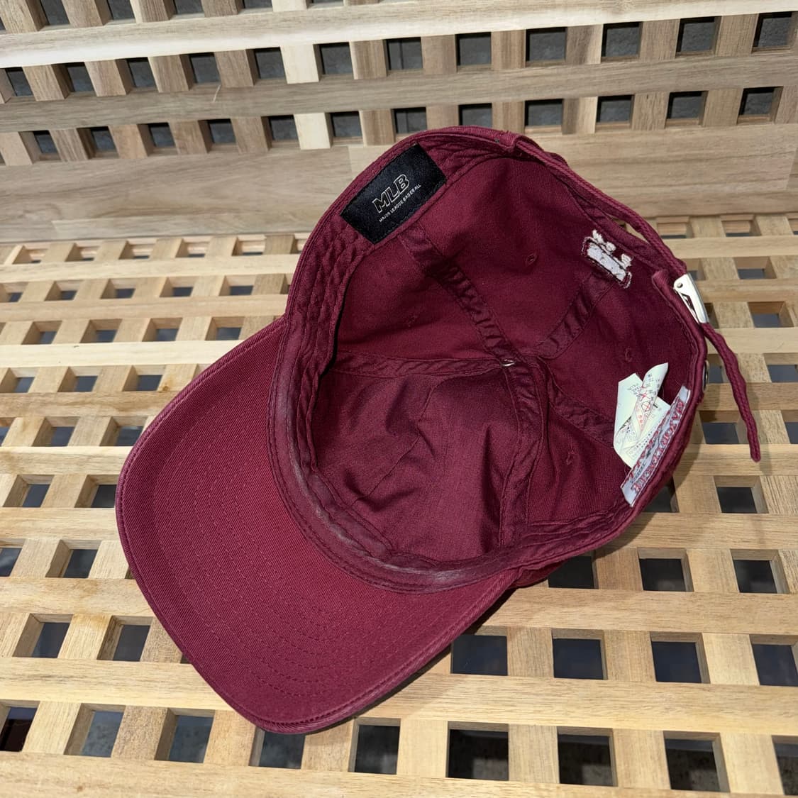 mlb LA 다저스 버건디 캡 상품이미지4