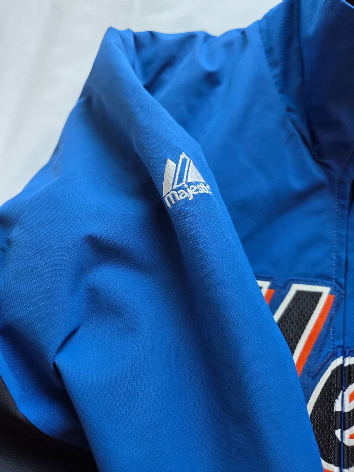 마제스틱 MLB 뉴욕메츠 어센틱 써마베이스 바람막이 자켓 상품이미지3