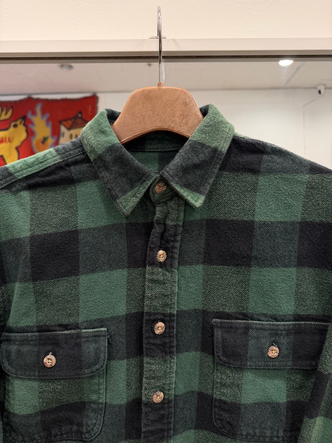 00s Field & Stream 빈티지 플란넬 체크 셔츠 상품이미지3