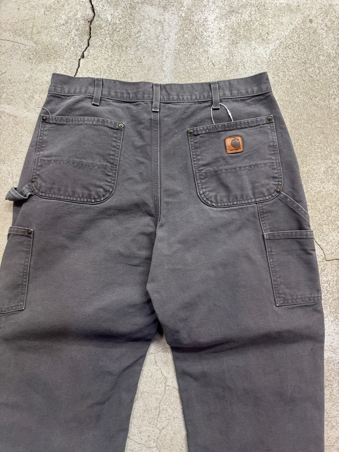 칼하트 B136 GVL 더블니 워크팬츠 상품이미지4