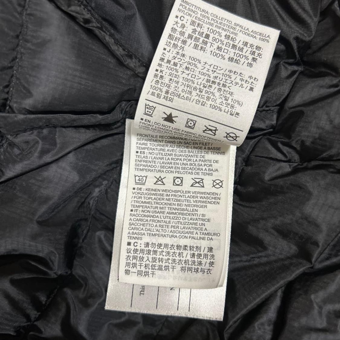 (xl) 아크테릭스 세륨 후디 블랙 다운자켓 상품이미지7