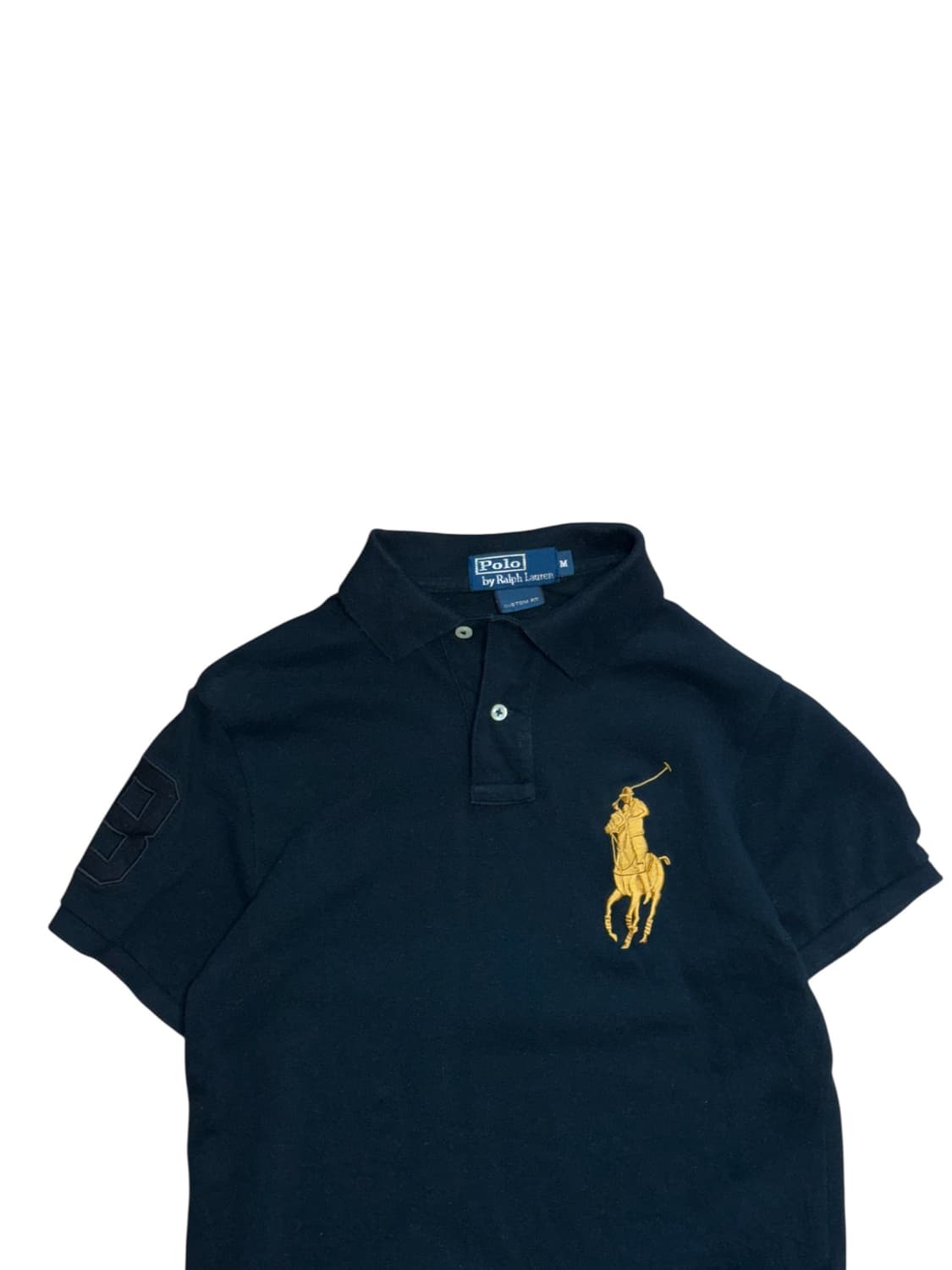 폴로 랄프로렌 빅포니 검금 반팔 티셔츠 상품이미지3