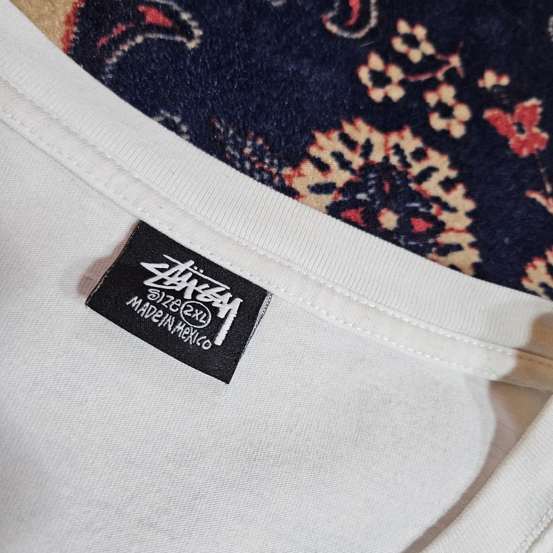 스투시(STUSSY) 퍼지 다이스 반팔 티셔츠 2XL size 상품이미지6