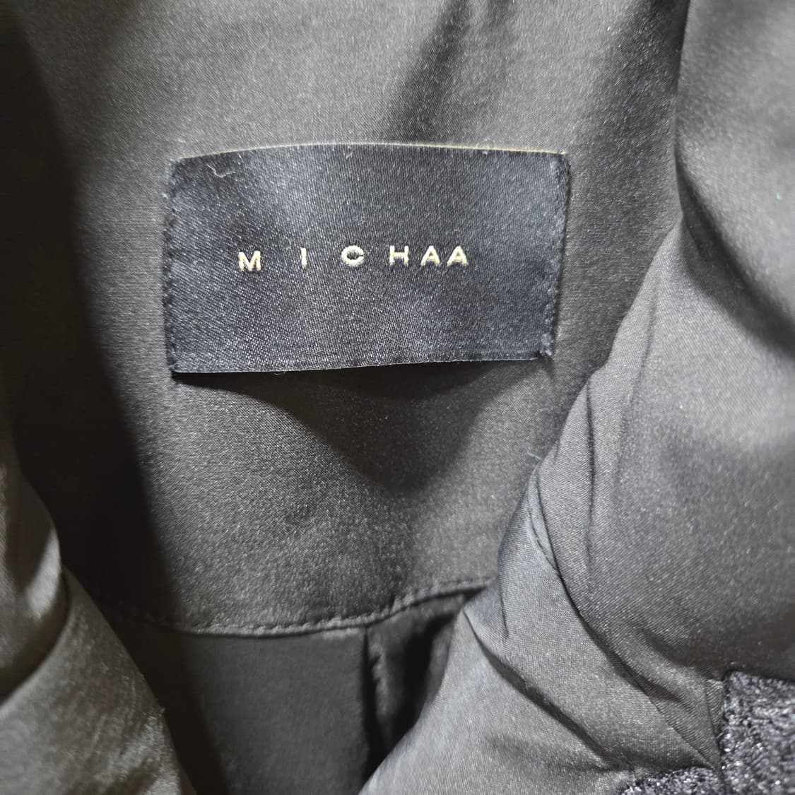 미샤 구스 롱 패딩 상품이미지2