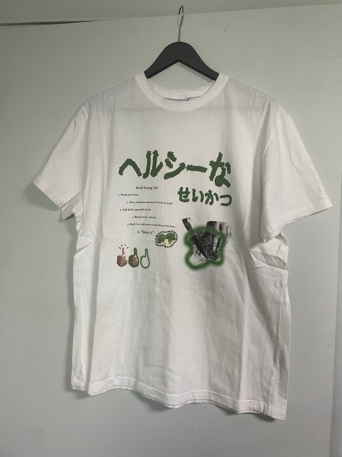 더콜디스모먼트 브로콜리 티셔츠 M 상품이미지1