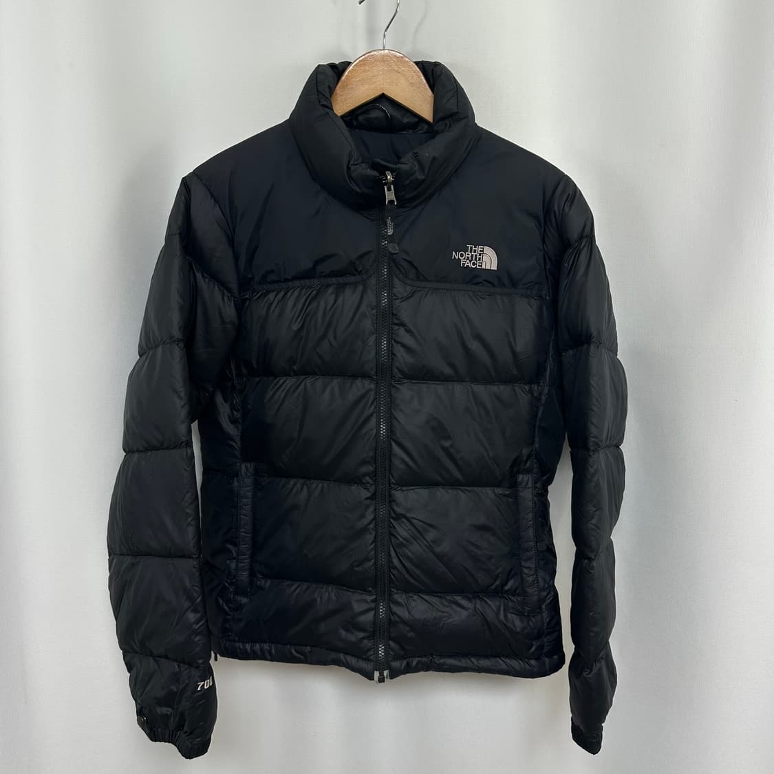  노스페이스 여자 패딩 거위털 검정 85 M 상품이미지1