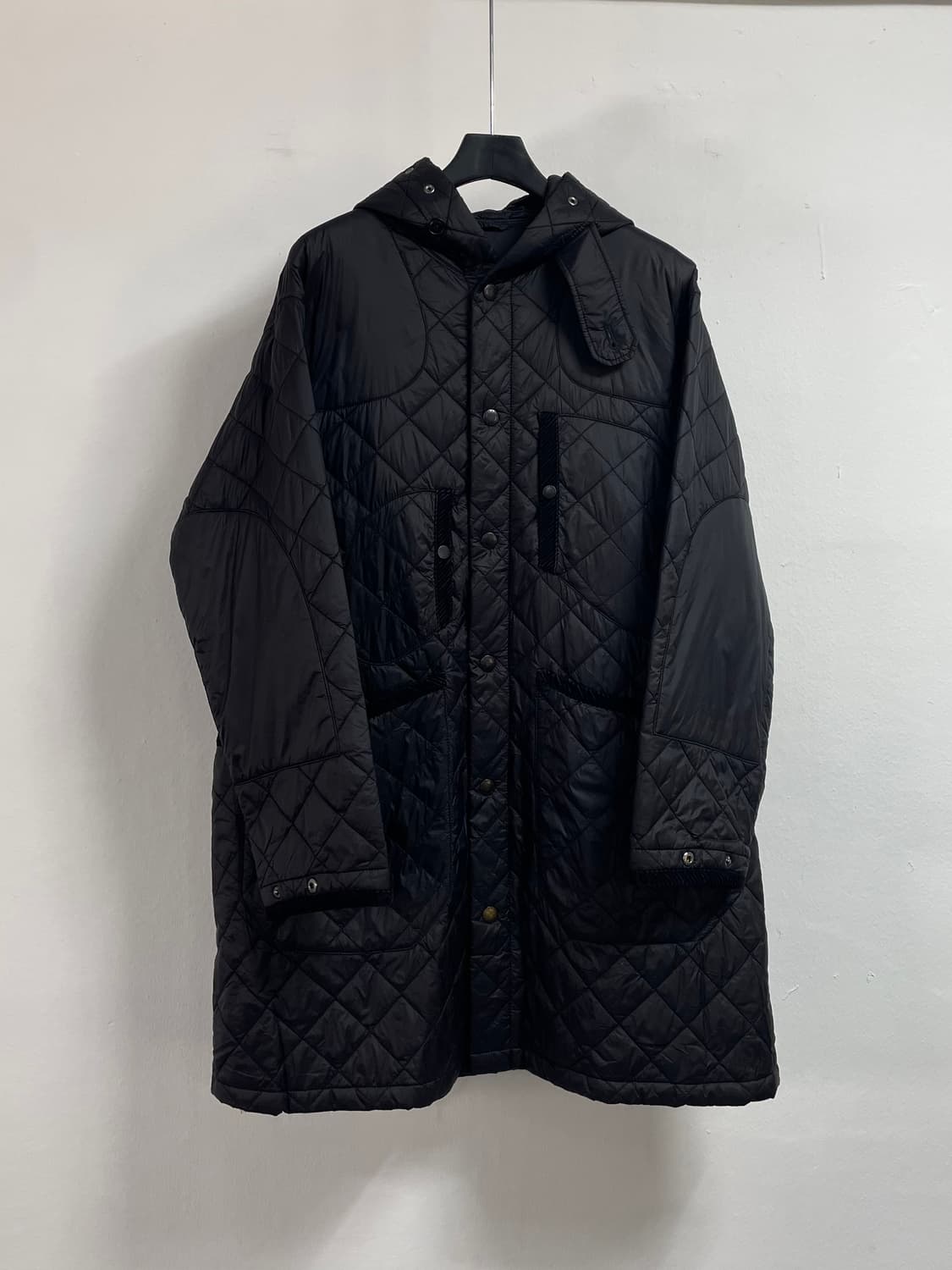 바버 X 엔지니어드가먼츠 퀼팅 후디자켓  (on.552) 상품이미지1