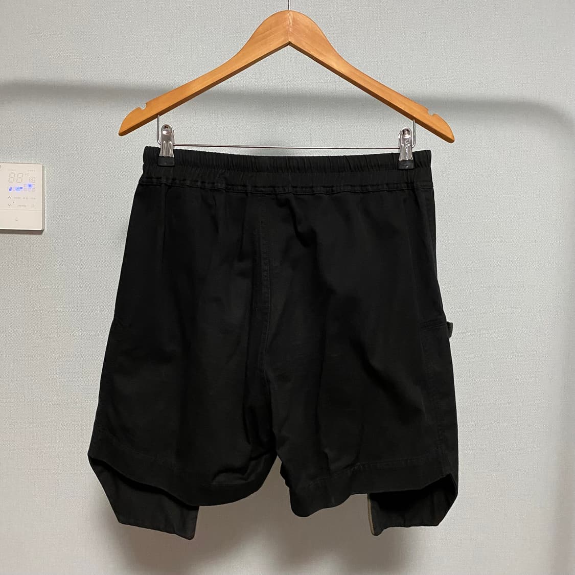 [46] 릭오웬스 바우하우스 쇼츠 반바지 블랙 상품이미지2