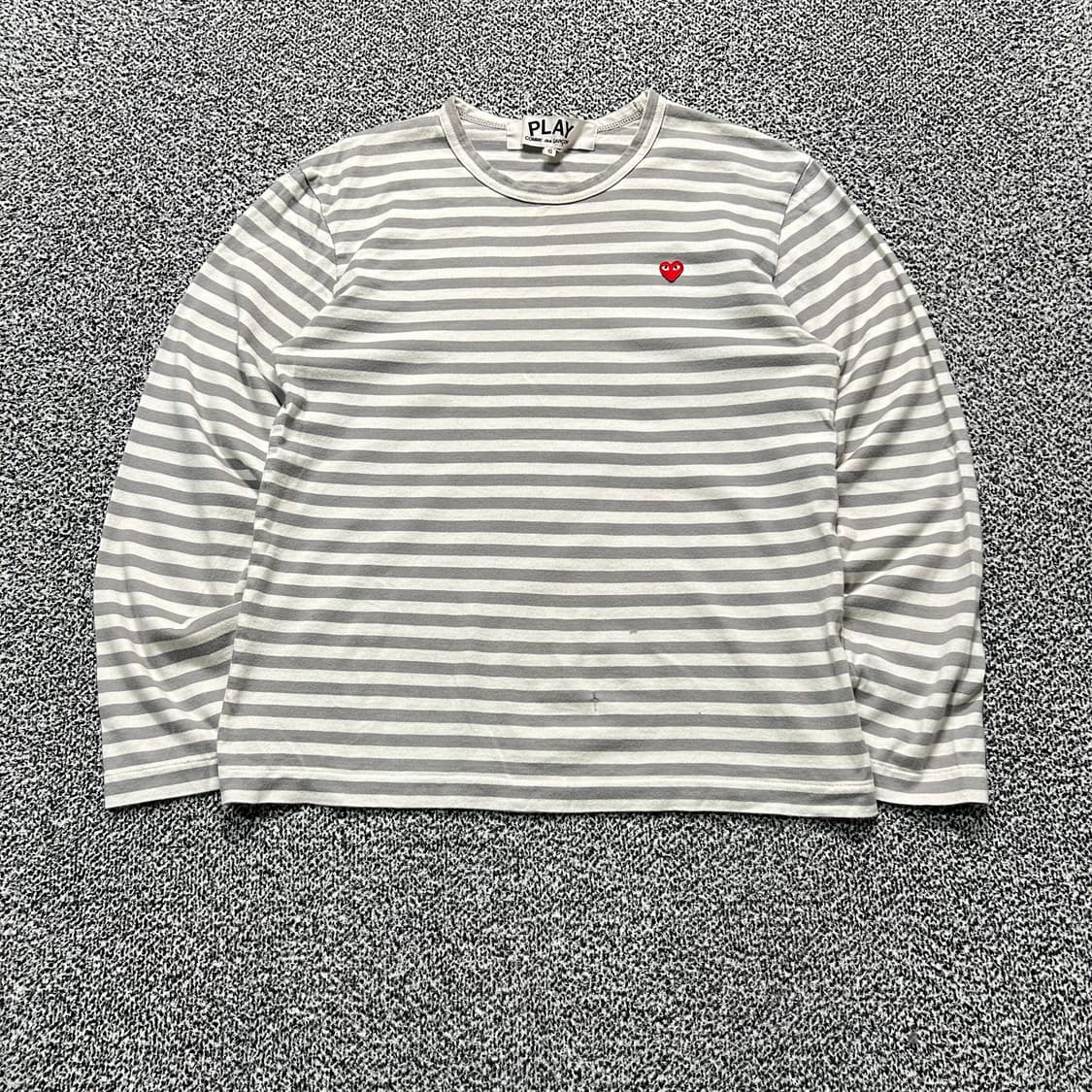 꼼데가르송 스트라이프 롱슬리브 상품이미지1