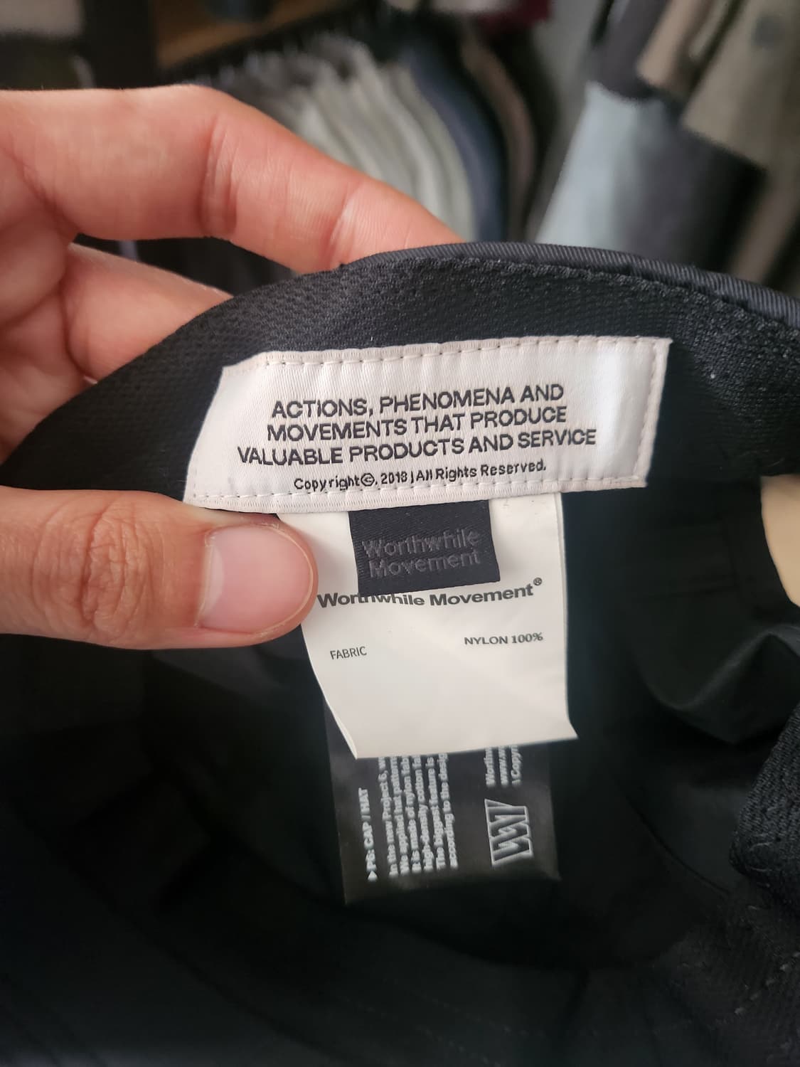 월스와일 무브먼트 옵티션 볼캡 2.0 블랙 상품이미지2