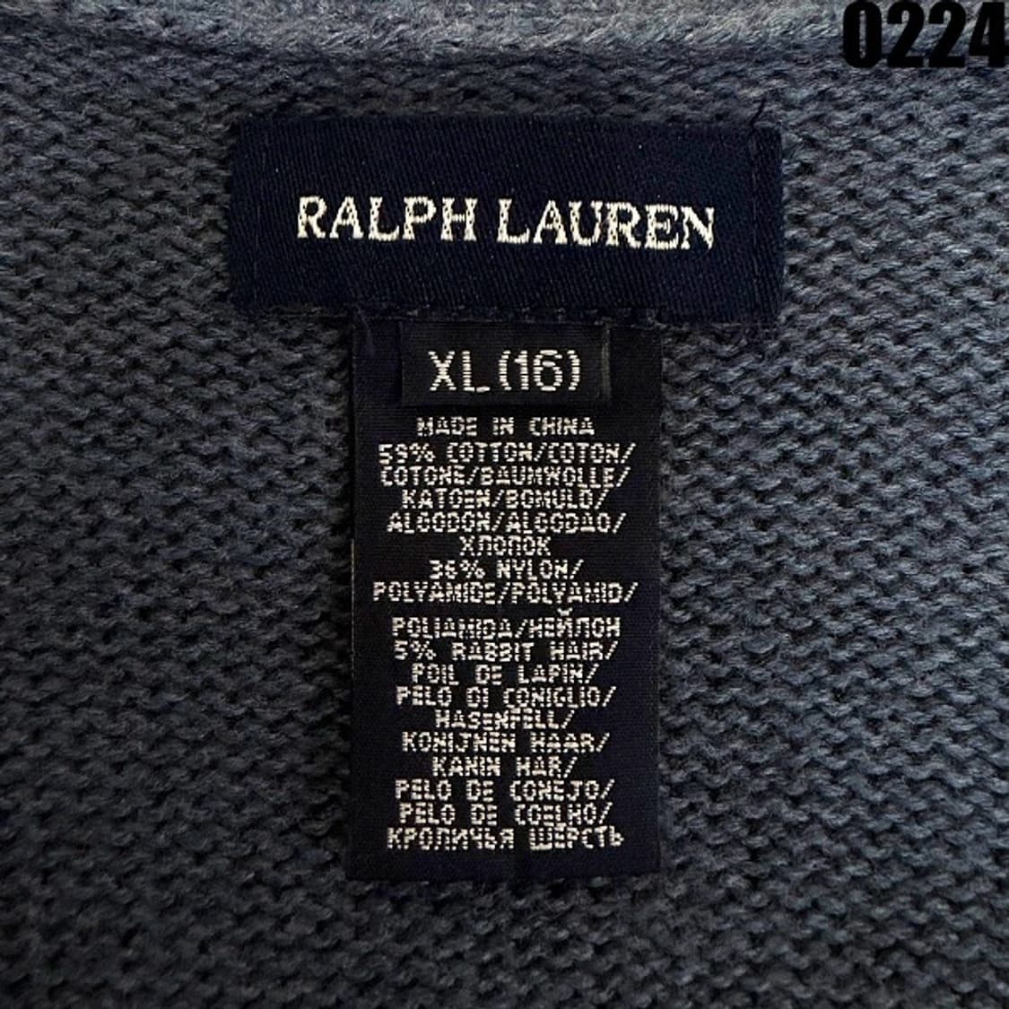 폴로 랄프로렌 니트 가디건 XL 16 0224  상품이미지6