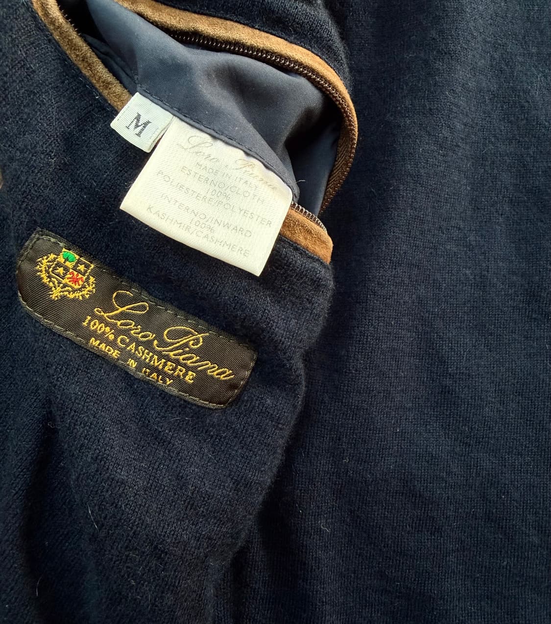 M/ 로로피아나 캐시미어 퀄팅 경량패딩 자켓 상품이미지10