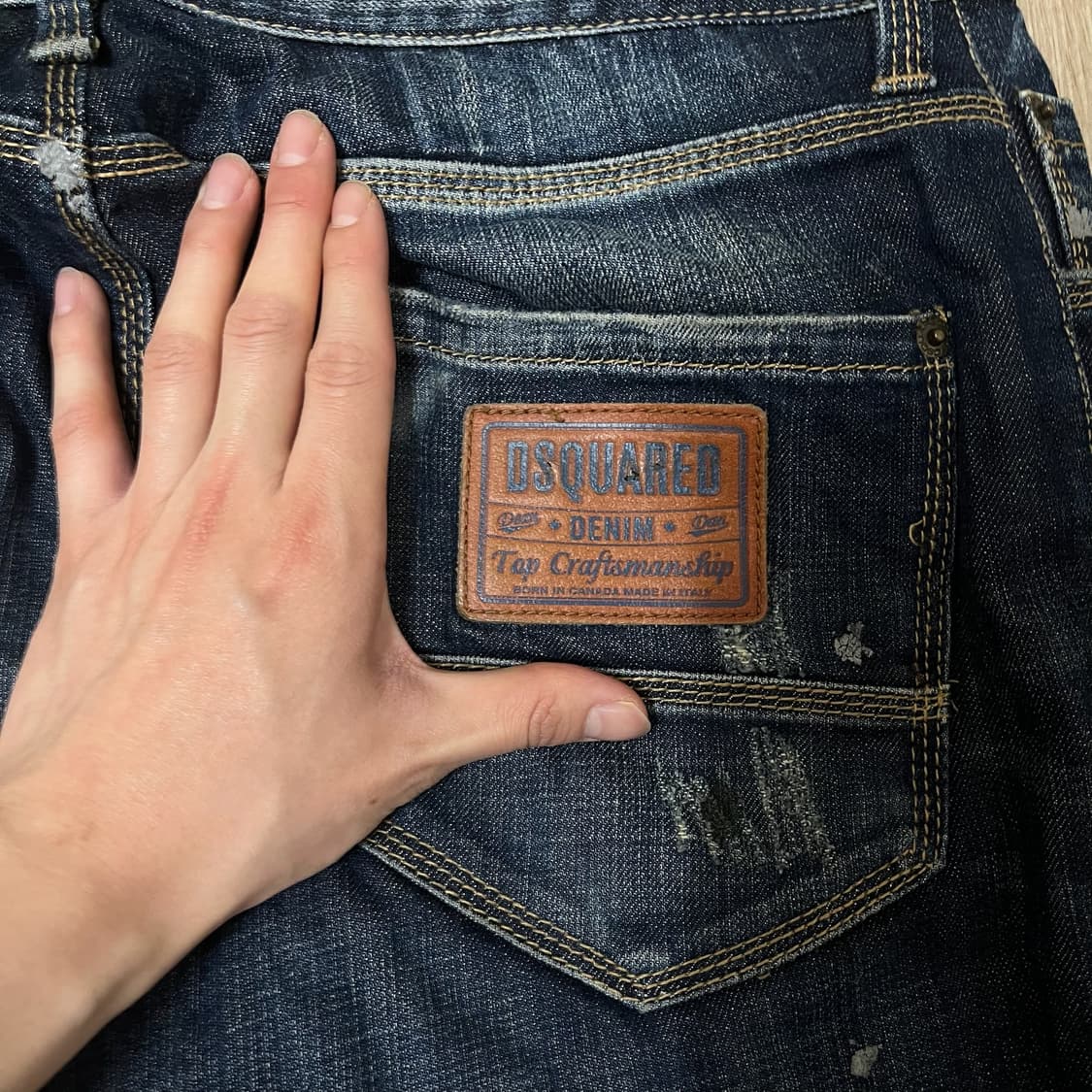 디스퀘어드2 여성 데미지 워싱 데님 청바지 50  상품이미지7