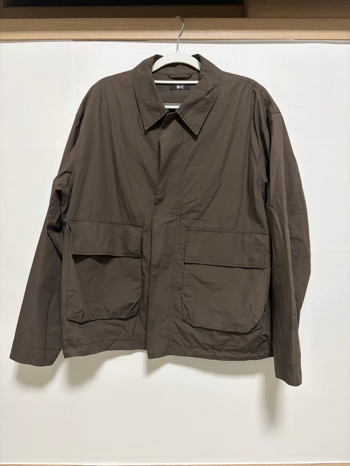 유니클로C 워크자켓 코튼 쇼트 블루종 재킷 상품이미지1