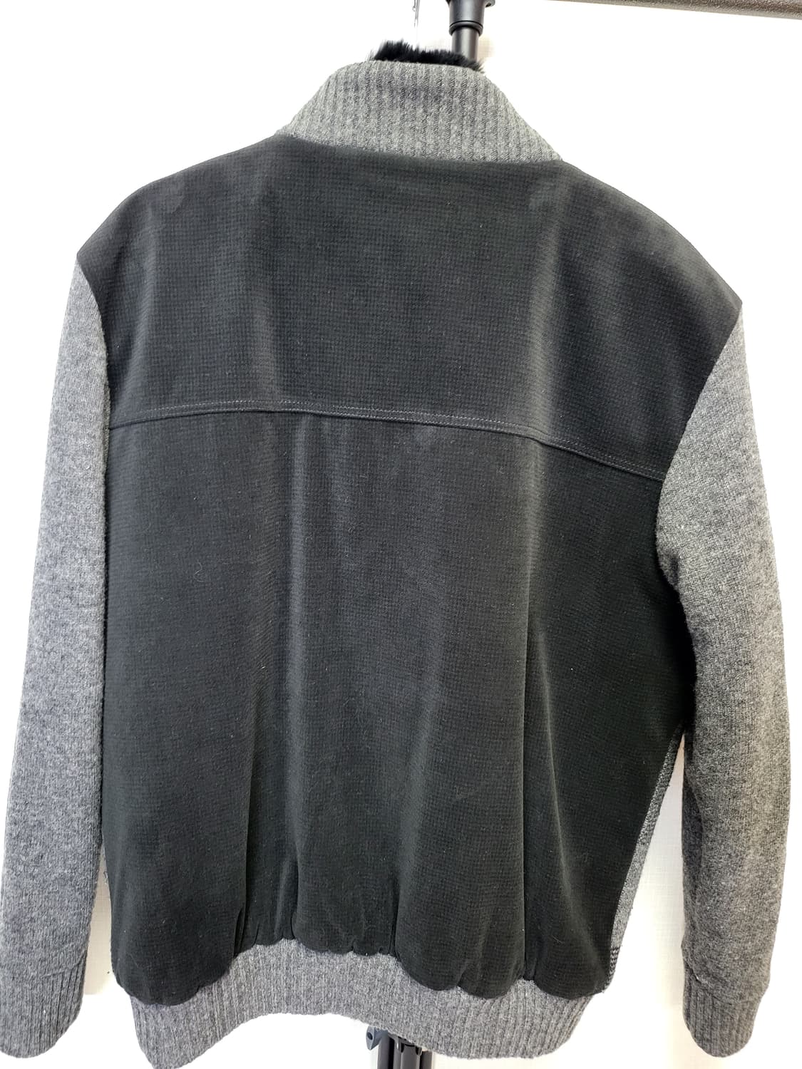 크로커다일 천연토끼모피 니트 점퍼 105 상품이미지4