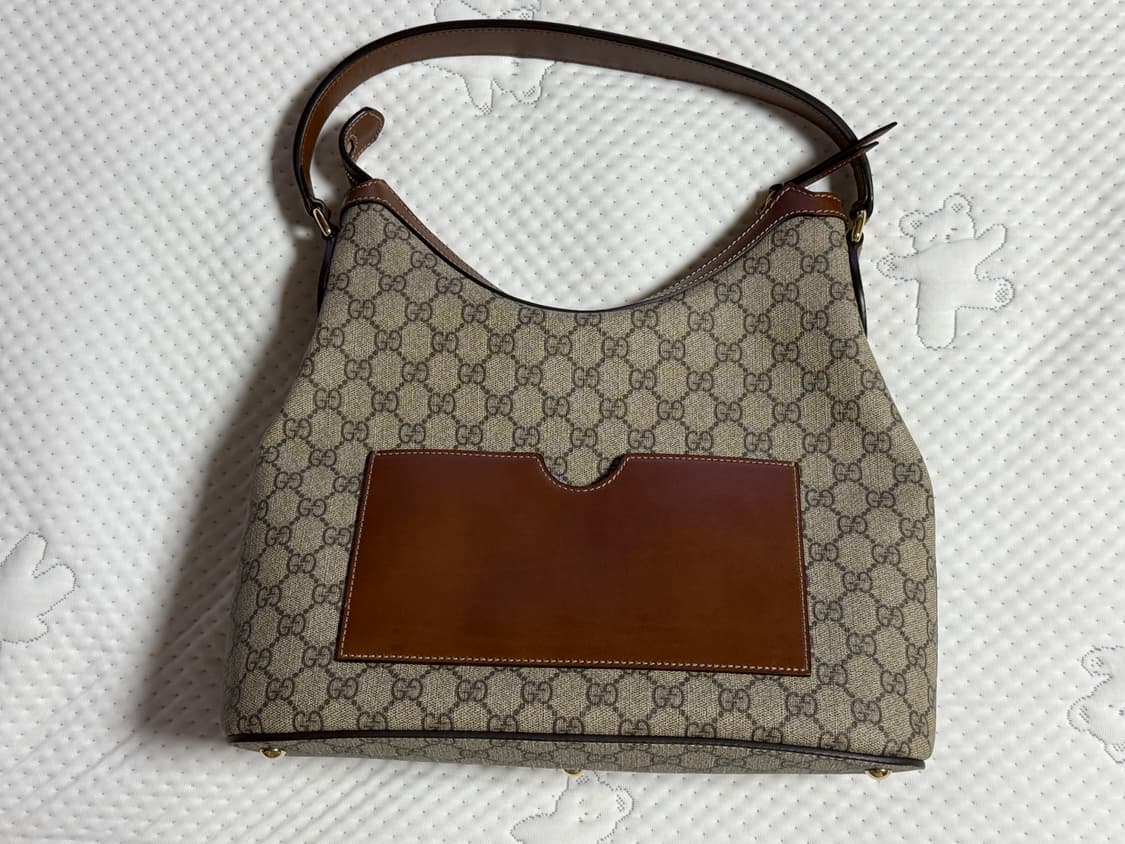 구찌 GG 수프림 캔버스 숄더 호보백 상품이미지2