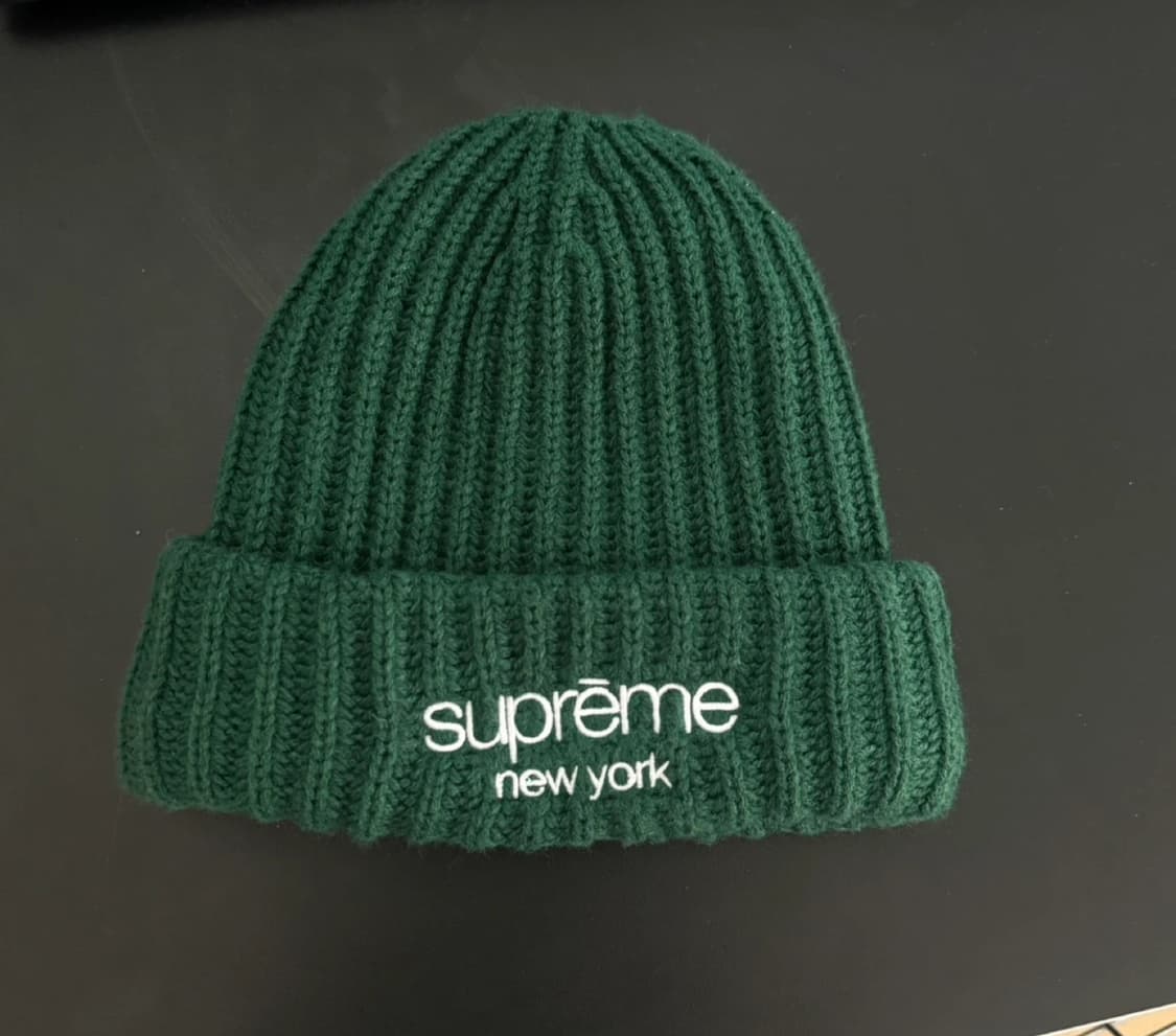 슈프림 클래식 로고 청키 비니 상품이미지2