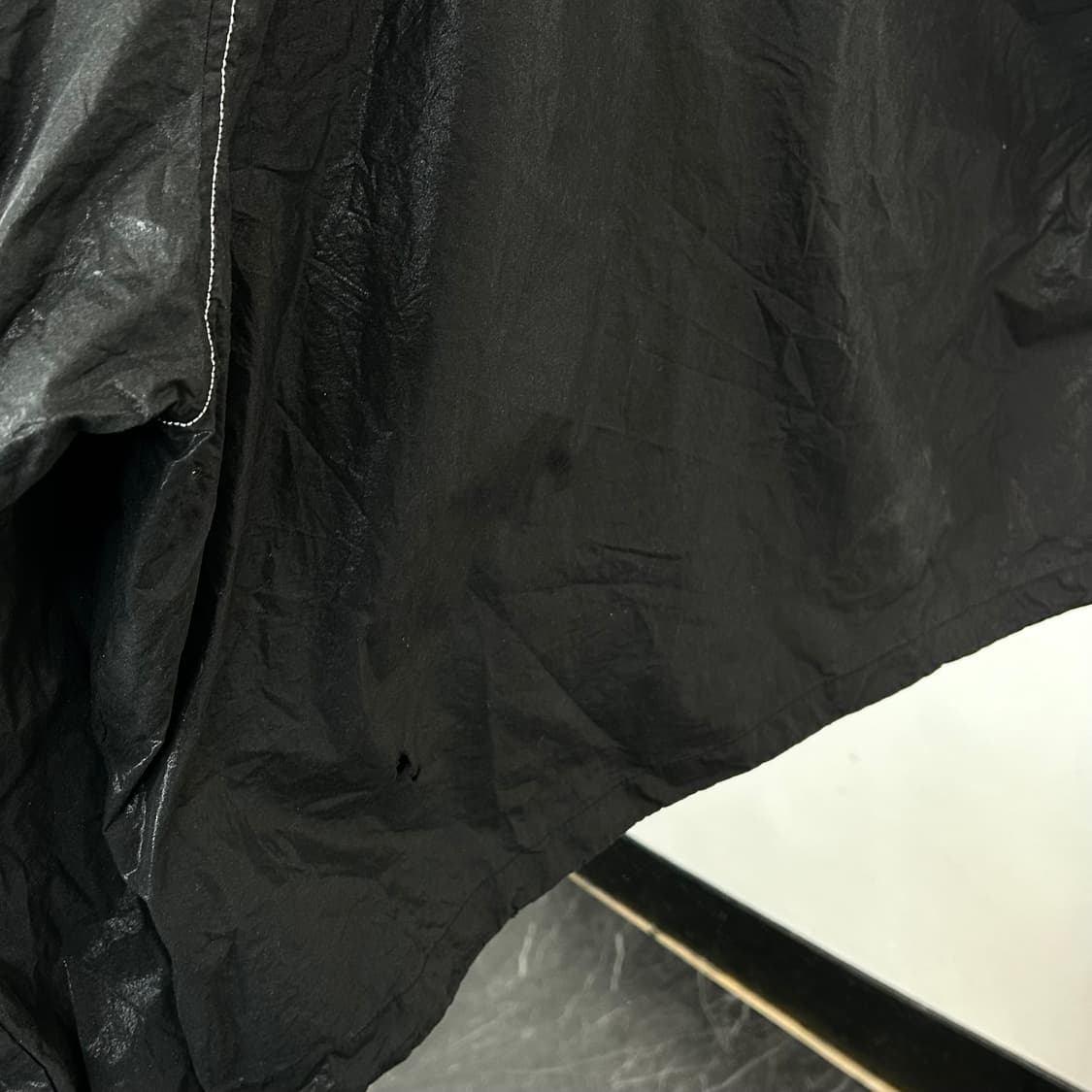 마뗑킴 백로고 나일론 바람막이 자켓 상품이미지8