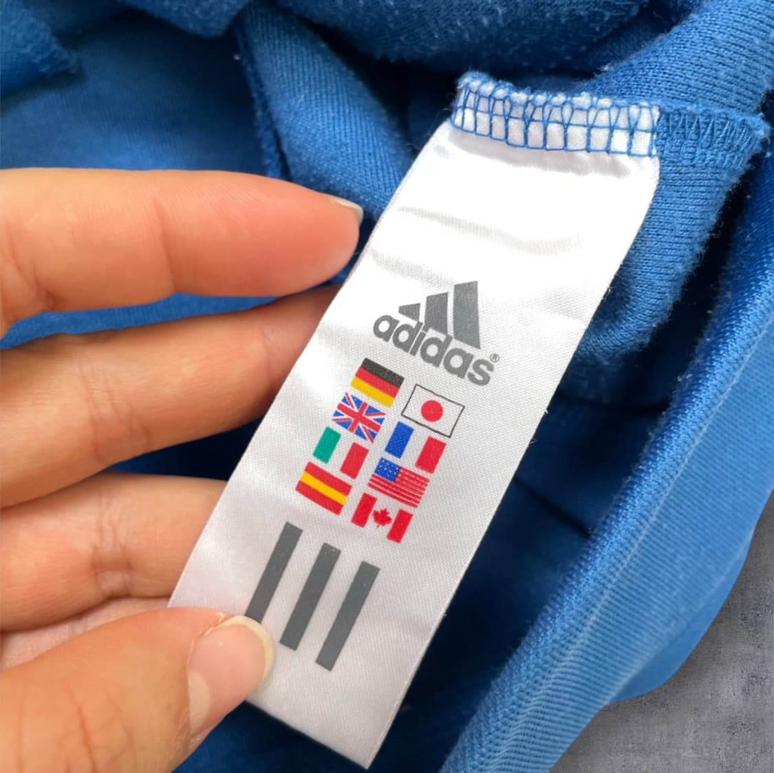 아디다스 Adidas 연블루 클래식 3S 트랙탑 져지 105 상품이미지3