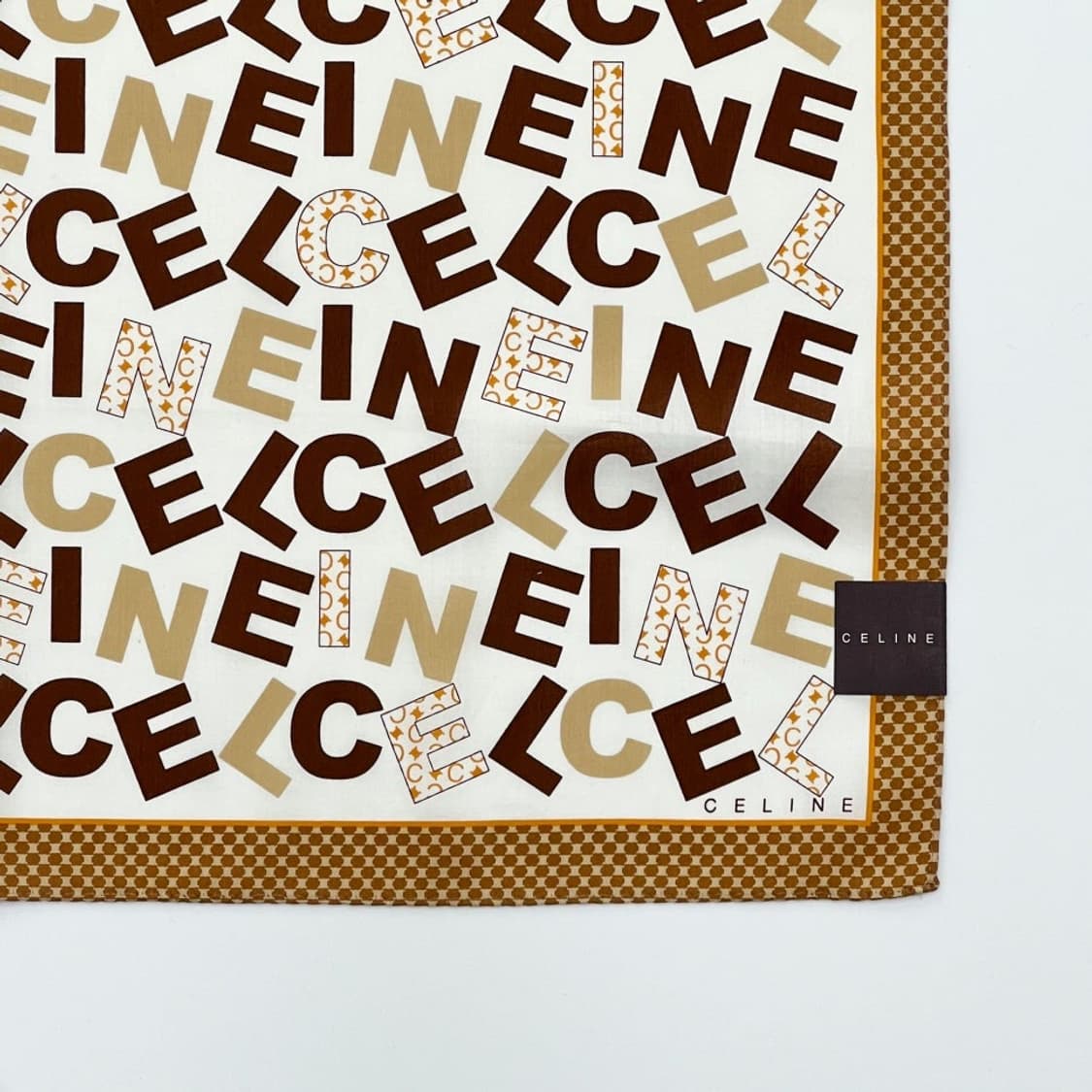 (새상품) celine / 셀린느 쁘띠스카프 손수건 상품이미지3