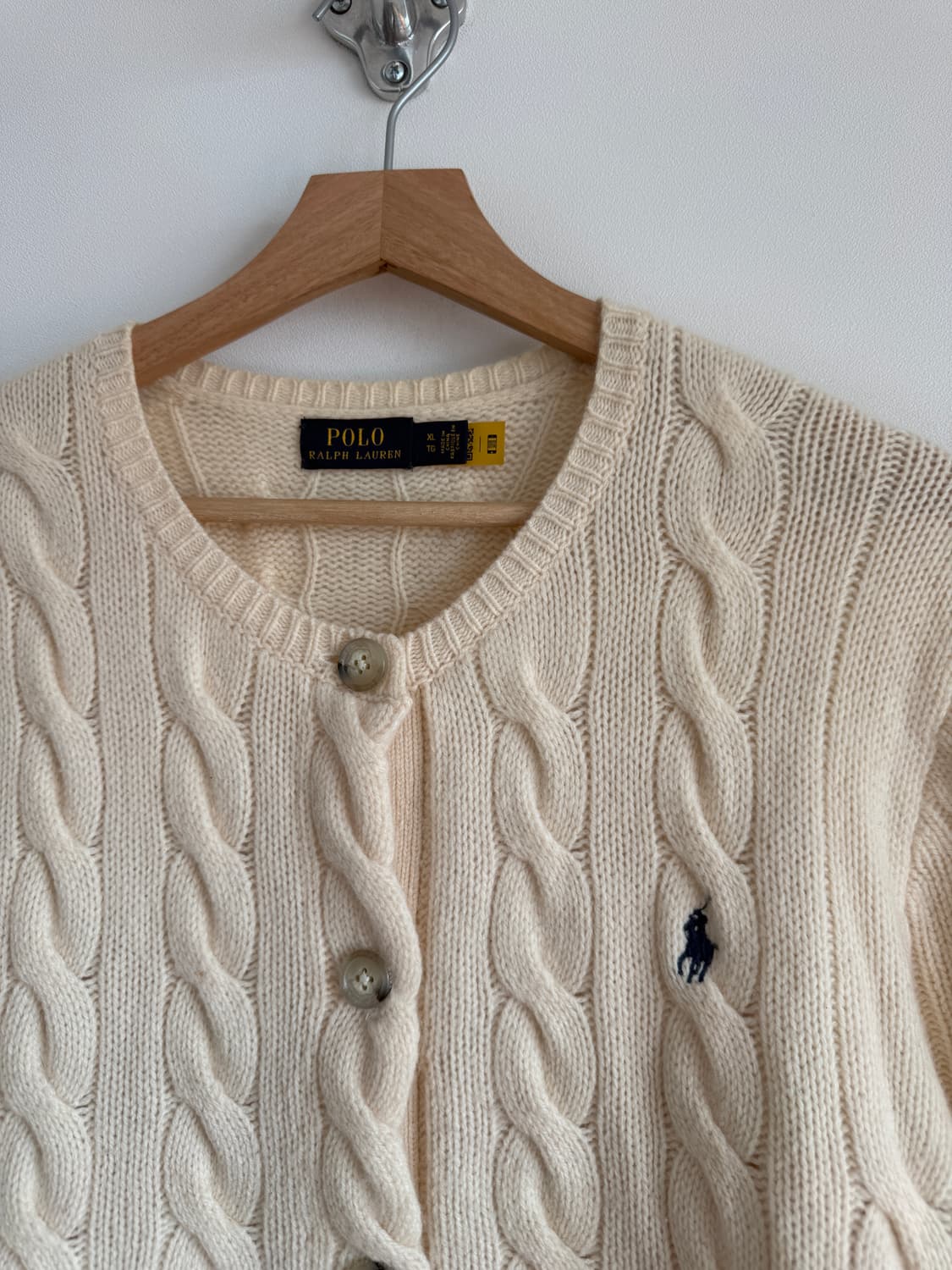 폴로 랄프로렌 울&캐시미어 가디건(큐알 인증) 상품이미지3