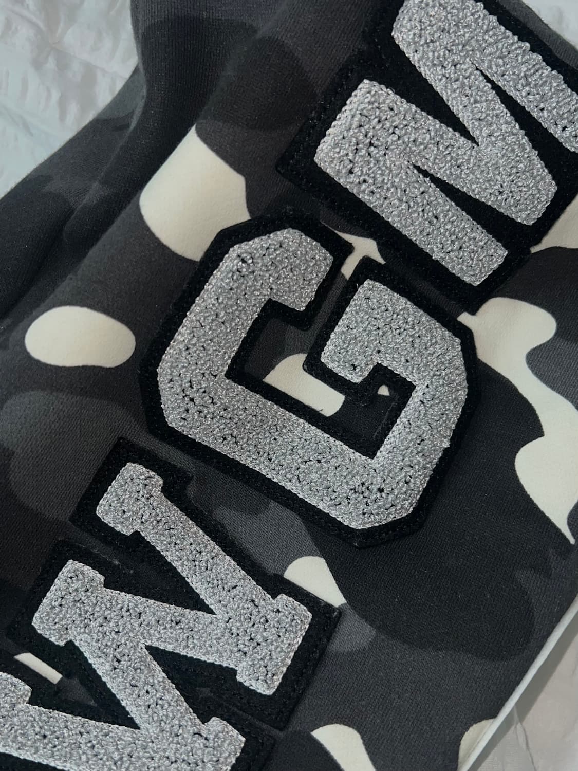 Bape 베이프 City Camo Shark  Zip Hoodie L  상품이미지4