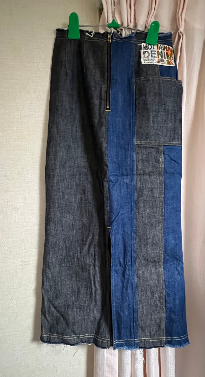 캐피탈 빈티지 데님 스커트  상품이미지1