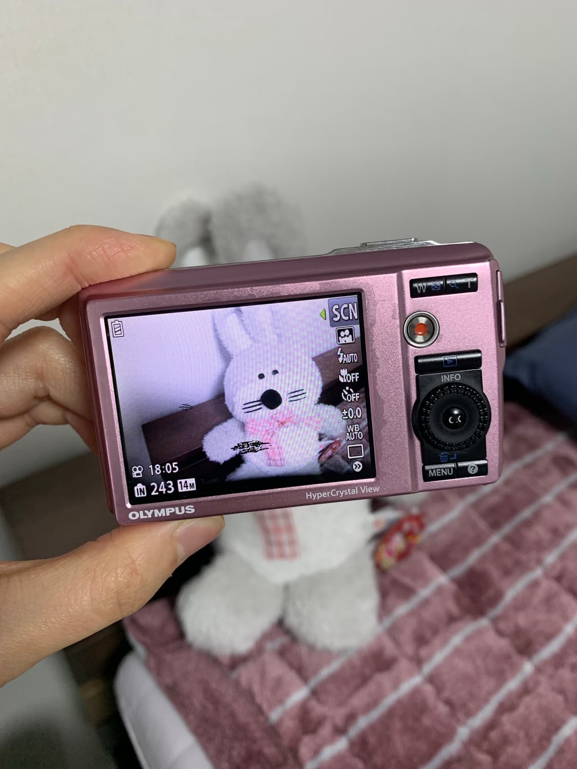 올림푸스 뮤 5010 핑크 / 작례 있음 ( 인물/ 배경 ) 상품이미지3