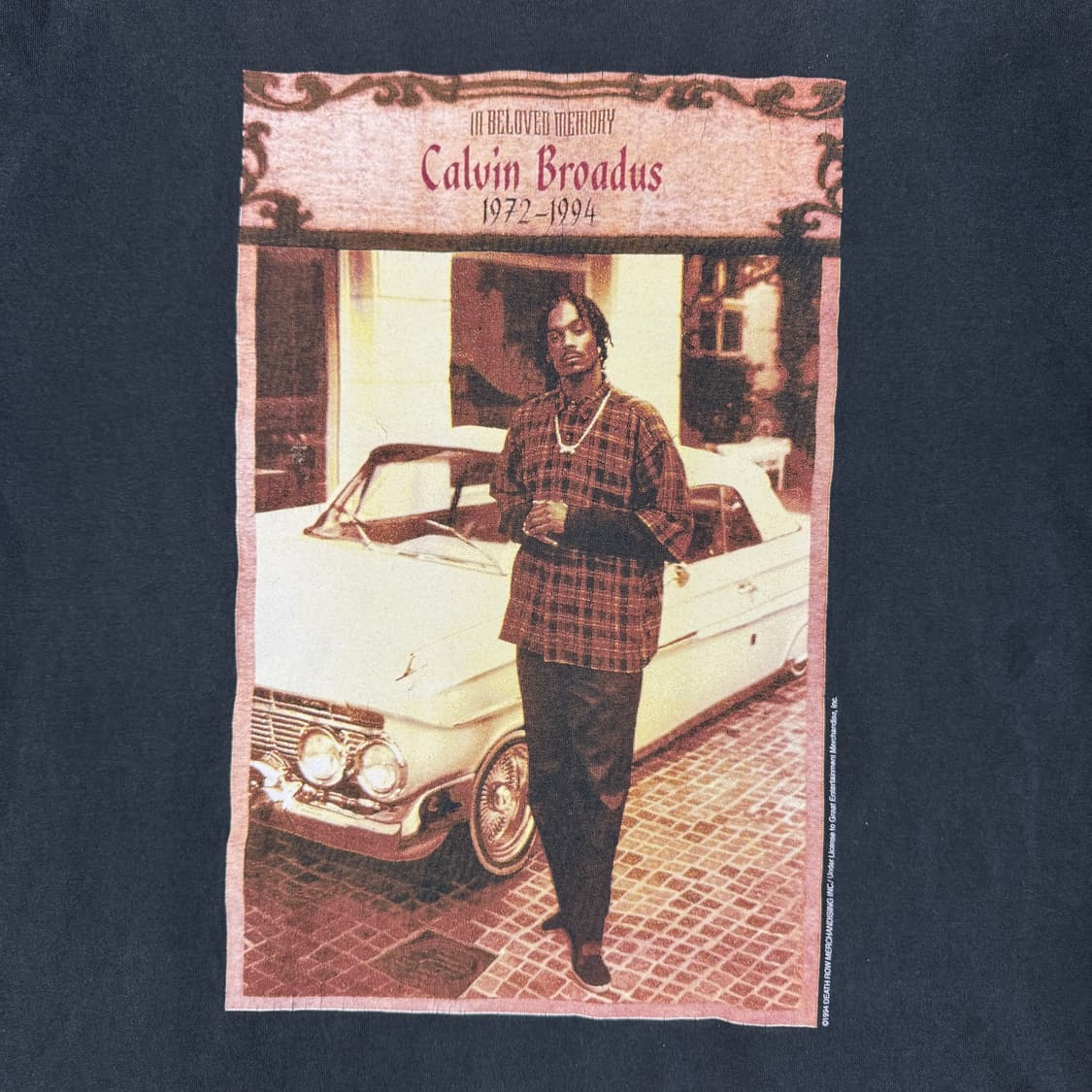 빈티지 90s Snoop Dogg 스눕독 랩티셔츠 상품이미지3