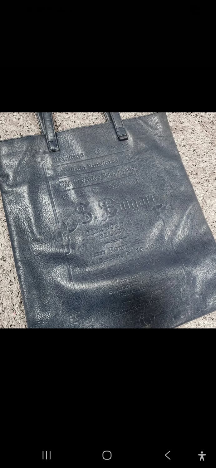 불가리 레드 숄더백 상품이미지3