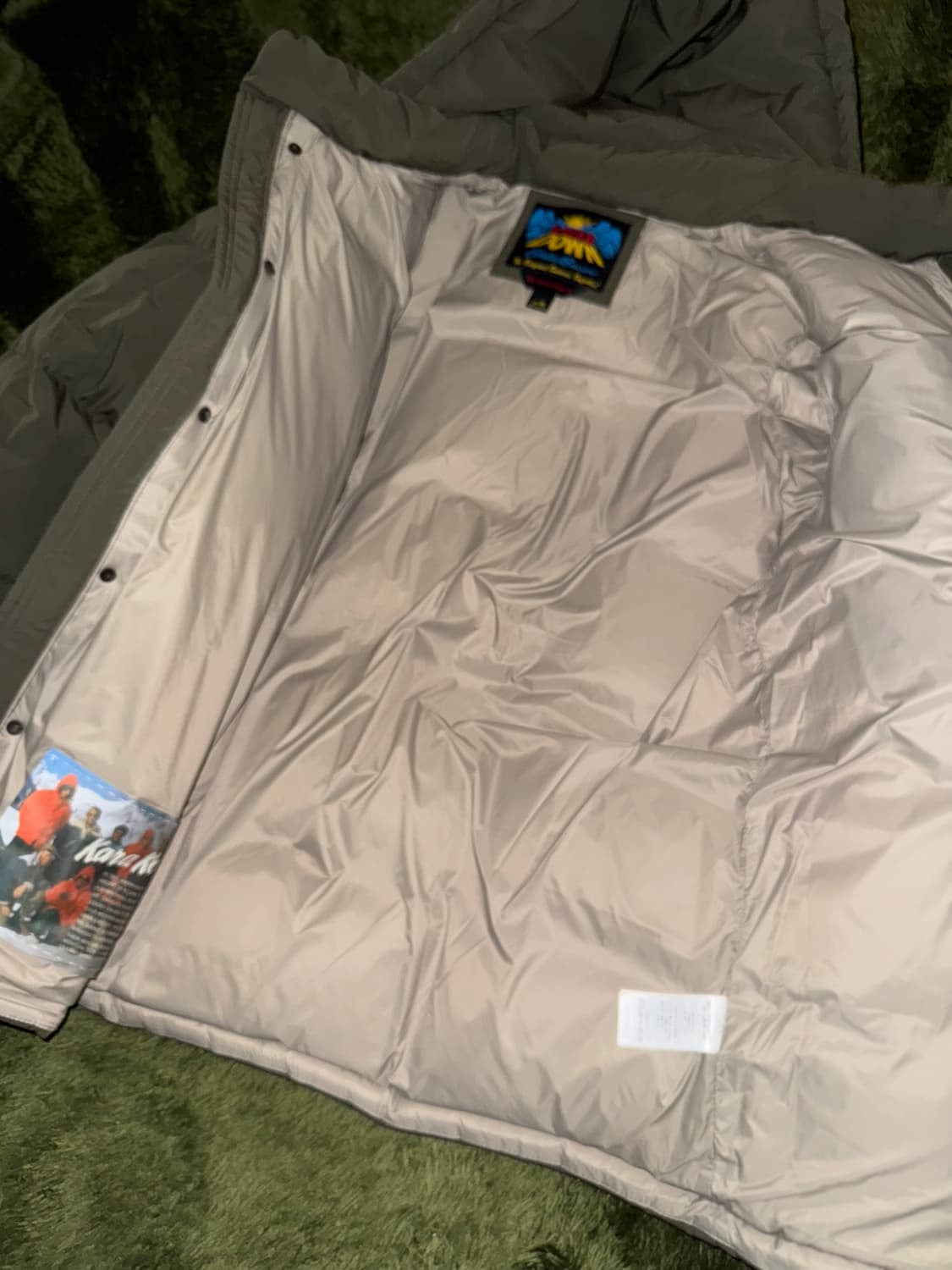 [XL] 에디바우어 카라코람 시베리아 구스 다운 파카 패딩 올리브 상품이미지6