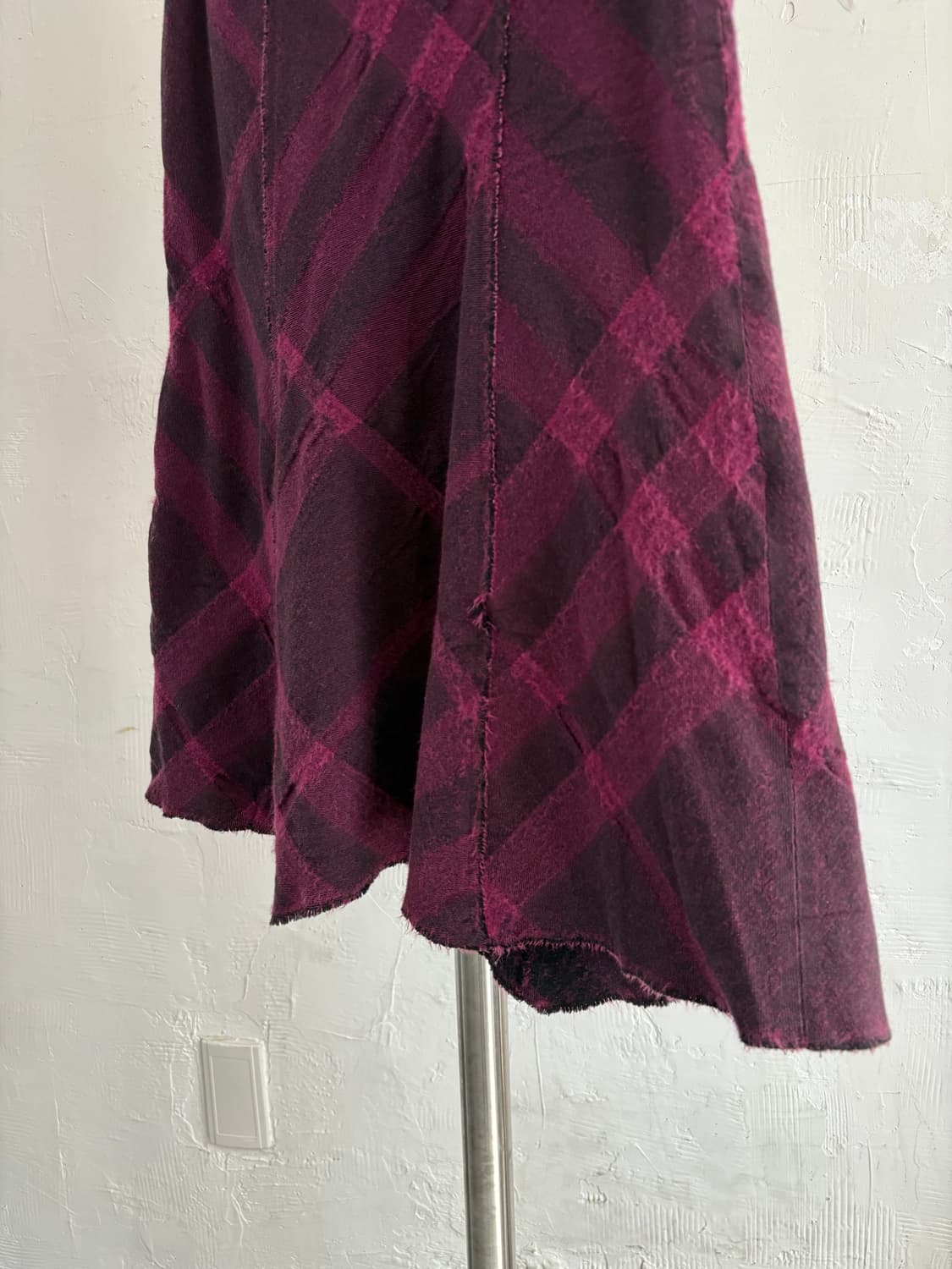 Burberry 버버리 런던 필럼 체크 플레어 스커트 상품이미지4