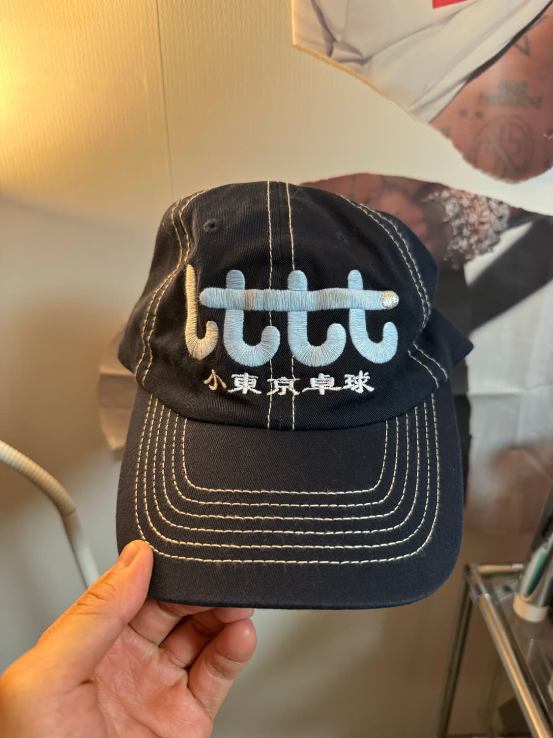 리틀도쿄테이블테니스클럽 LTTT 볼캡 네이비 상품이미지1