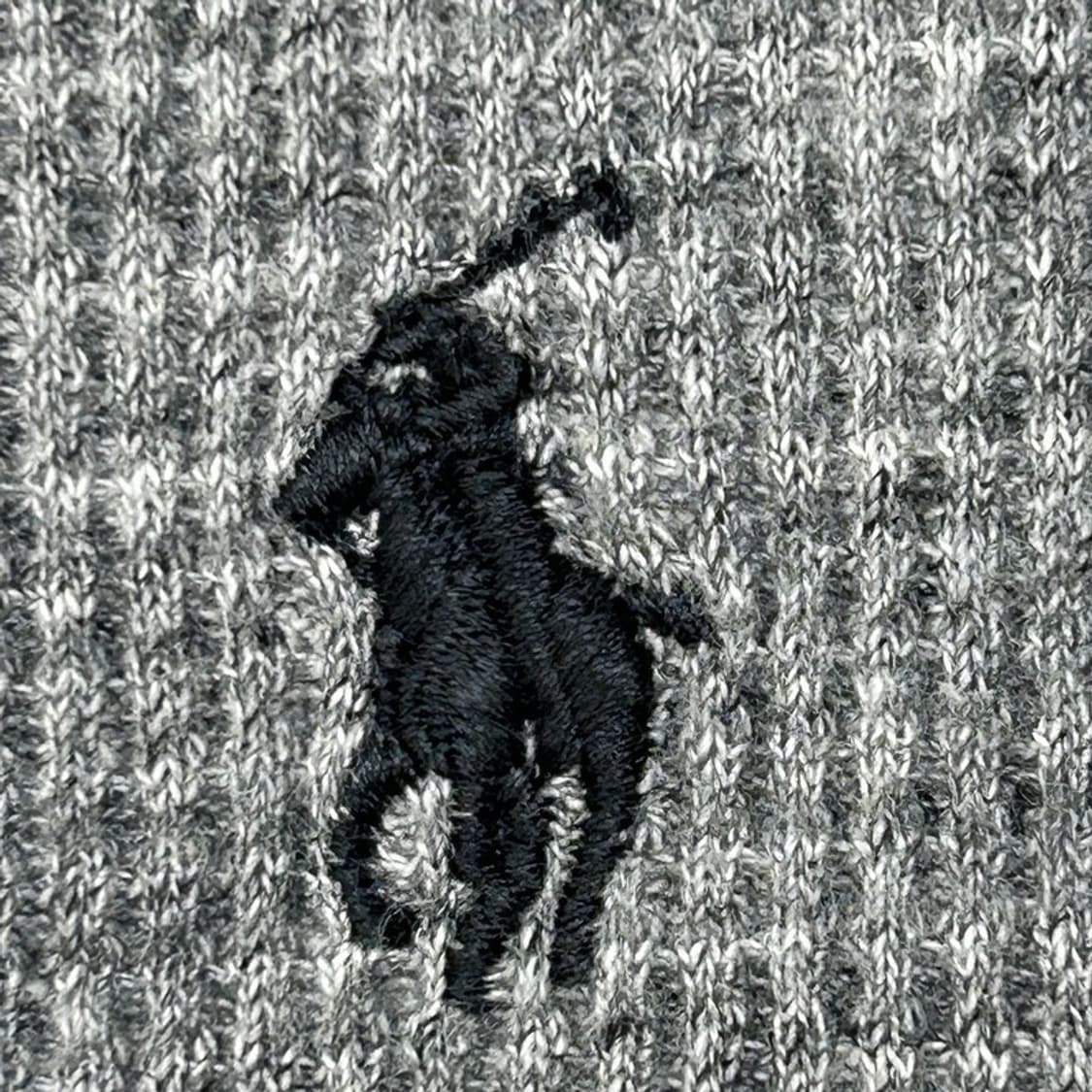 폴로랄프로렌 그레이 와플 크루넥 긴팔 티셔츠 M 상품이미지3