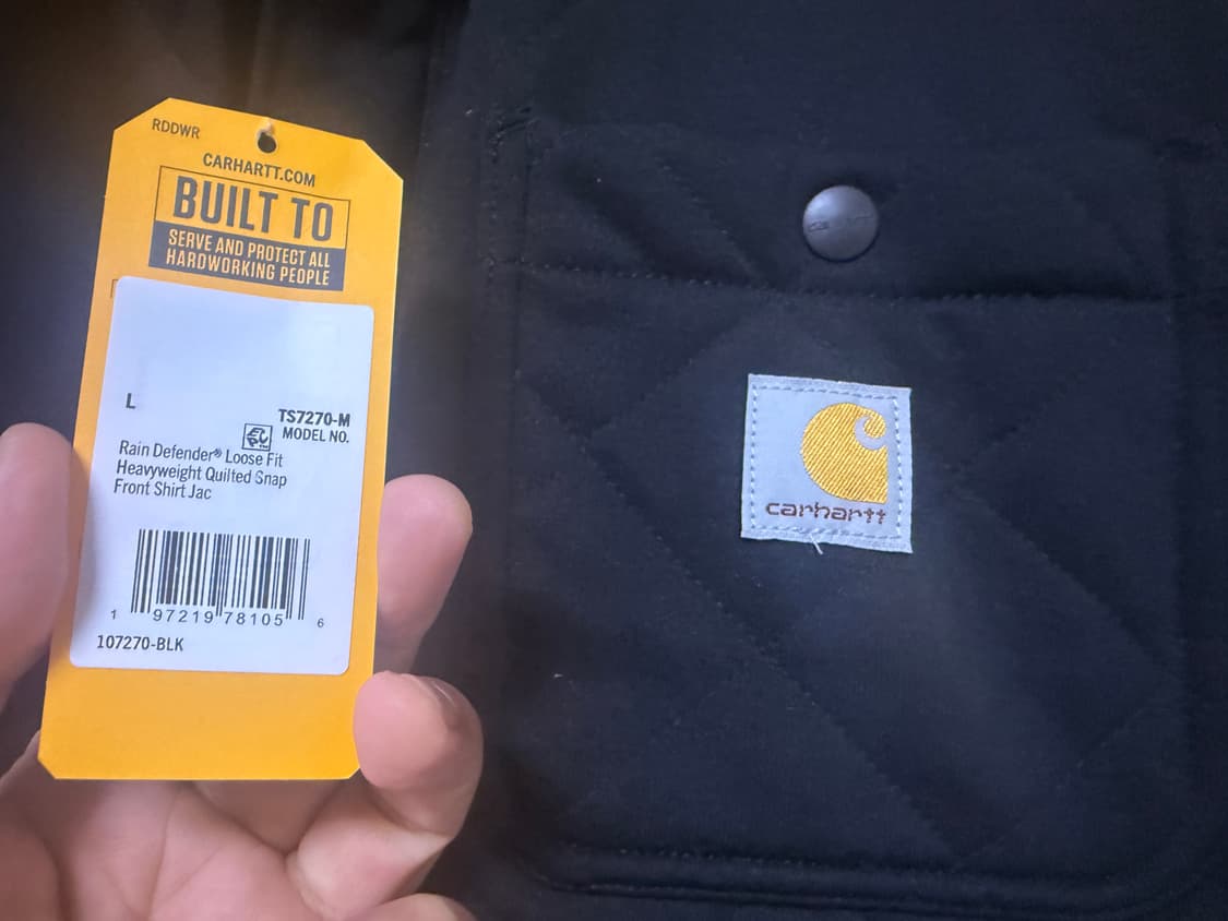 칼하트 us 모직퀼팅 셔츠 자켓 상품이미지6