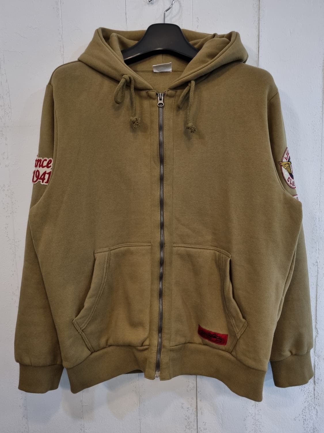 Jeep 아메카지 후드집업 XL(105) 카키 상품이미지2