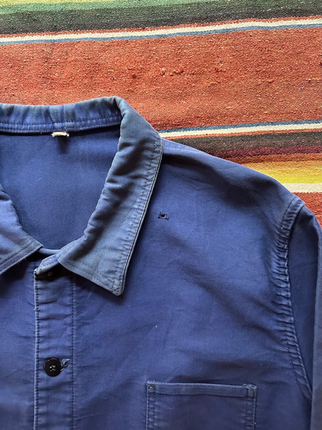 60s 빈티지 프렌치 몰스킨 워크 자켓 상품이미지5