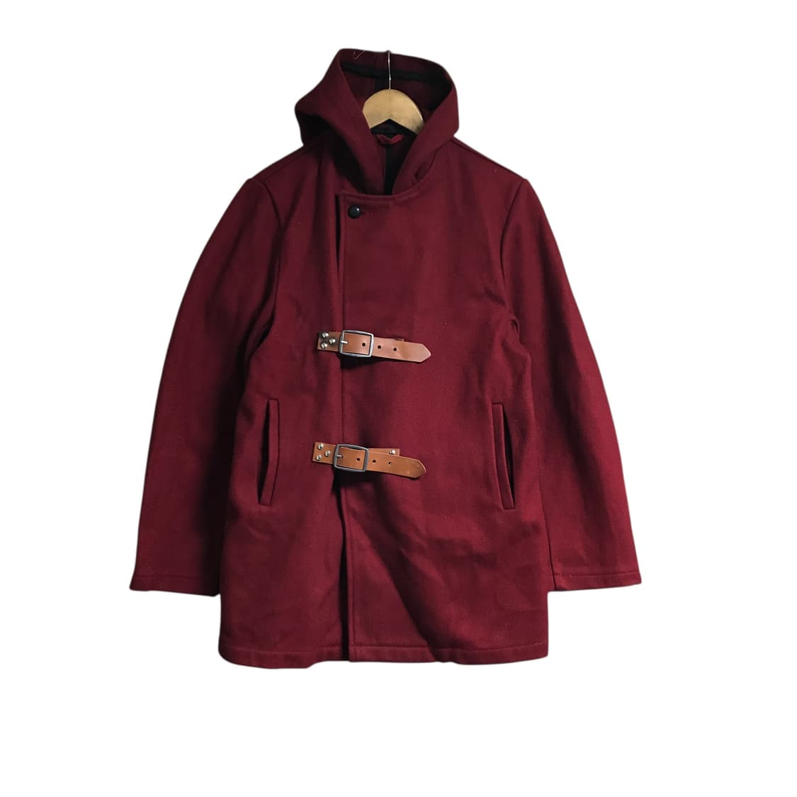 쇼트 90s 벨티드 더플코트 상품이미지2