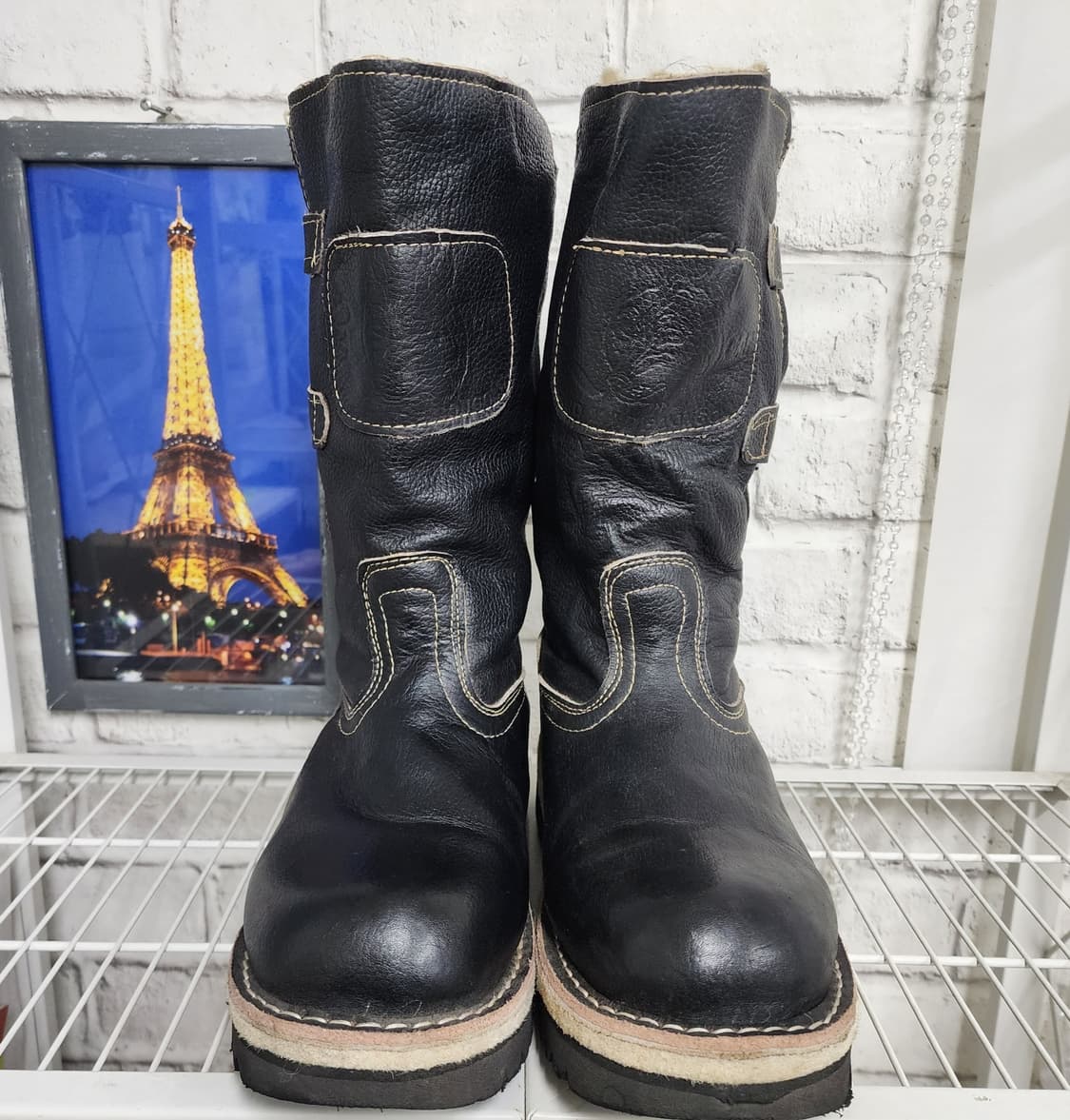 와일드울프 가죽방수 방한화  털부츠 방한부츠 스노우부츠 상품이미지2