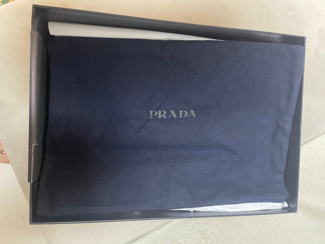 프라다 남성 블랙 CALZATURE 처카 부츠 6.5 상품이미지9