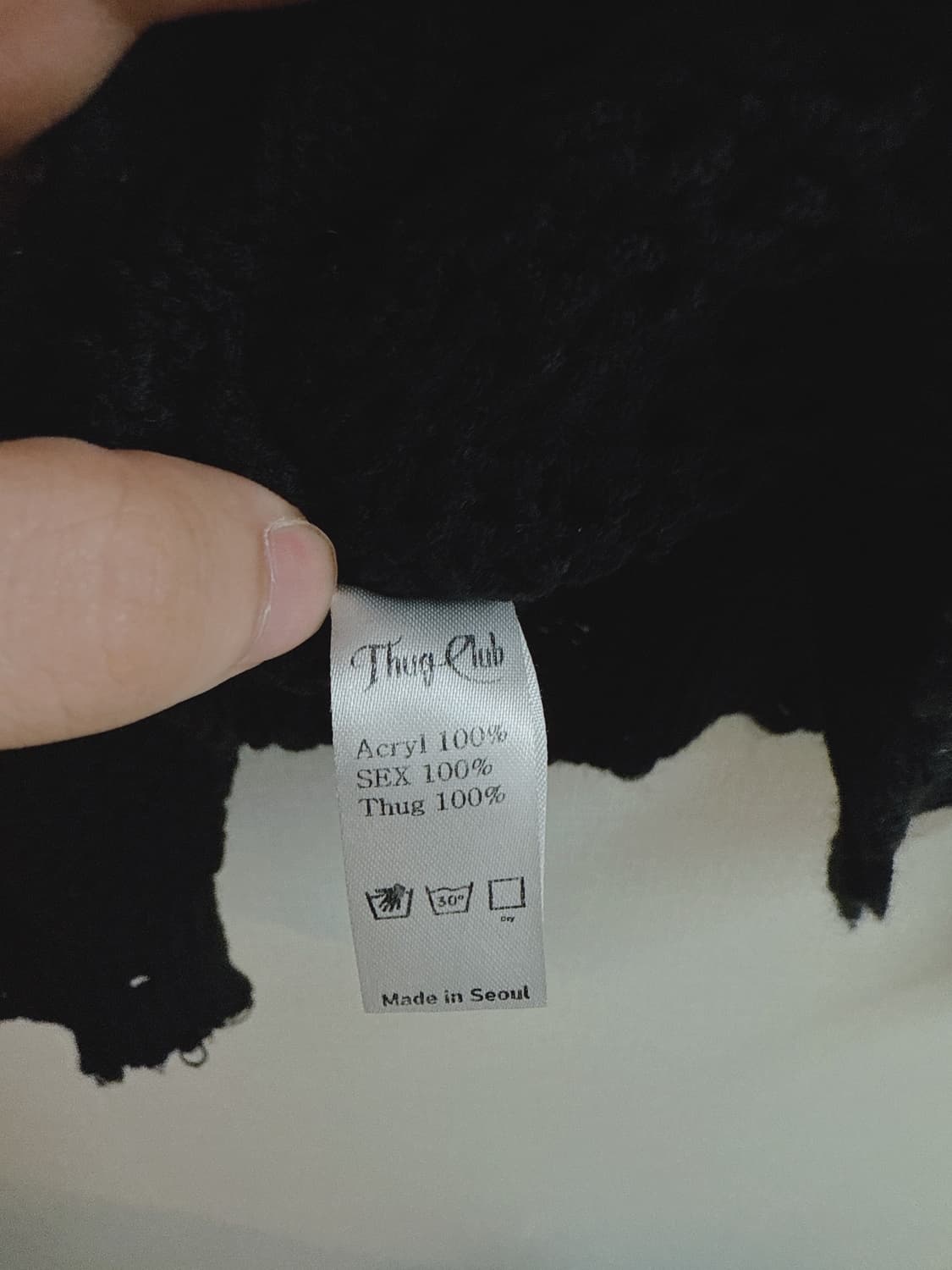 떠그클럽 트라이벌니트 상품이미지2