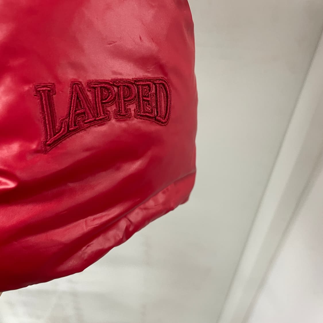 juun.j 후드 패딩 머플러 레드 상품이미지5