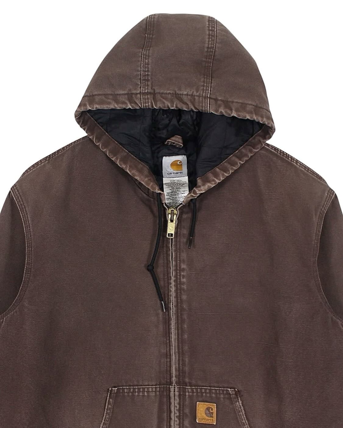 2010 칼하트 J280 DKB 덕 액티브 자켓 다크브라운 빈티지 상품이미지4