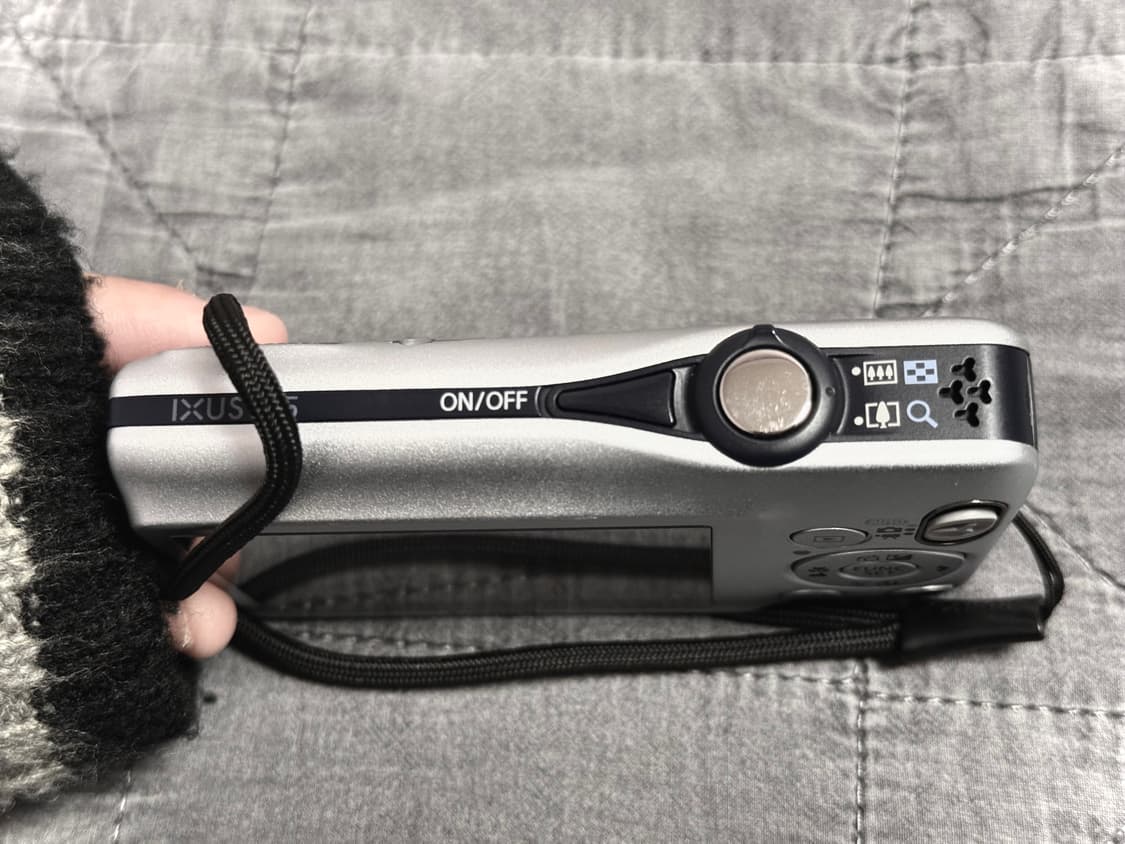 ( 작례 ) 캐논 익서스 ixus 105 실버 디카 양도 / 판매 상품이미지4