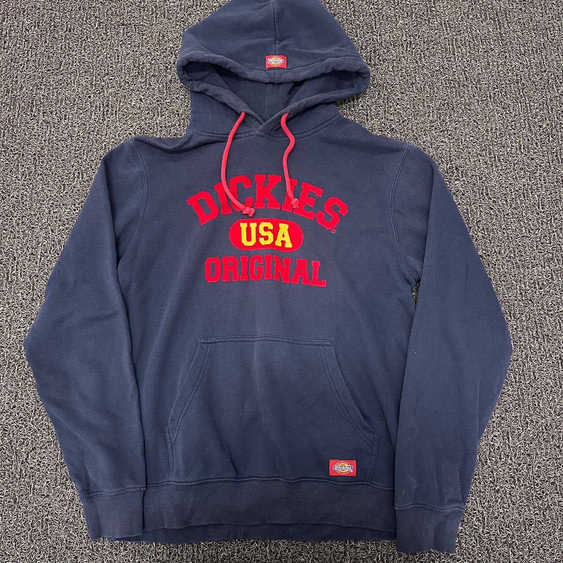 Dickies 디키즈 네이비 USA 로고 후드티 M 상품이미지1