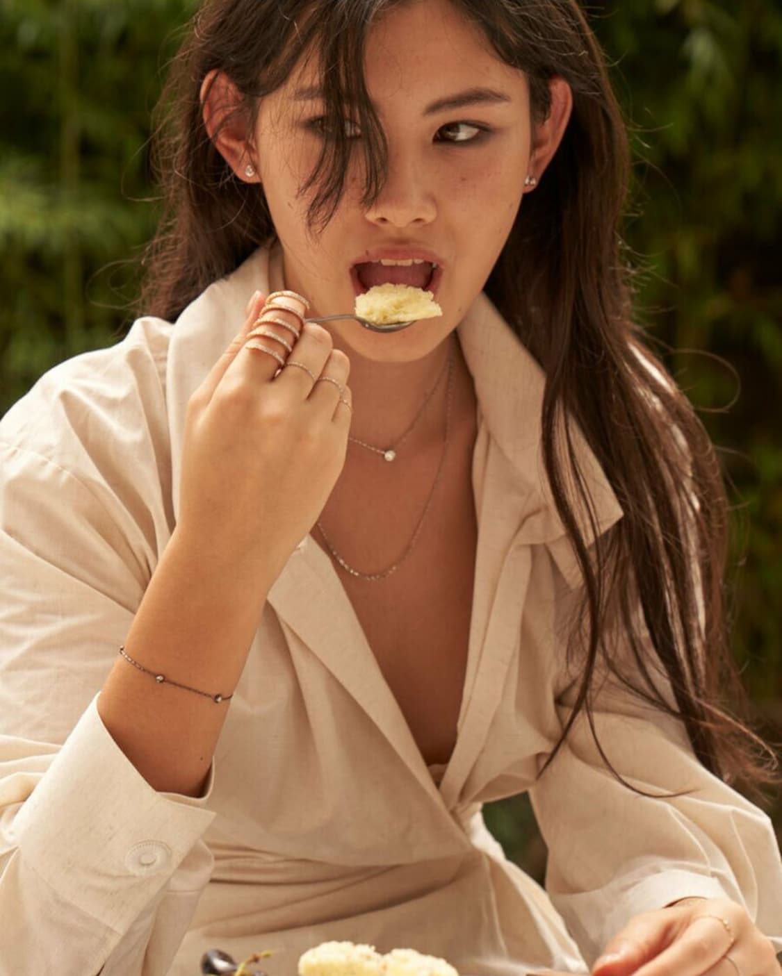 페르테 디아만떼 다이아 화이트 목걸이 상품이미지2