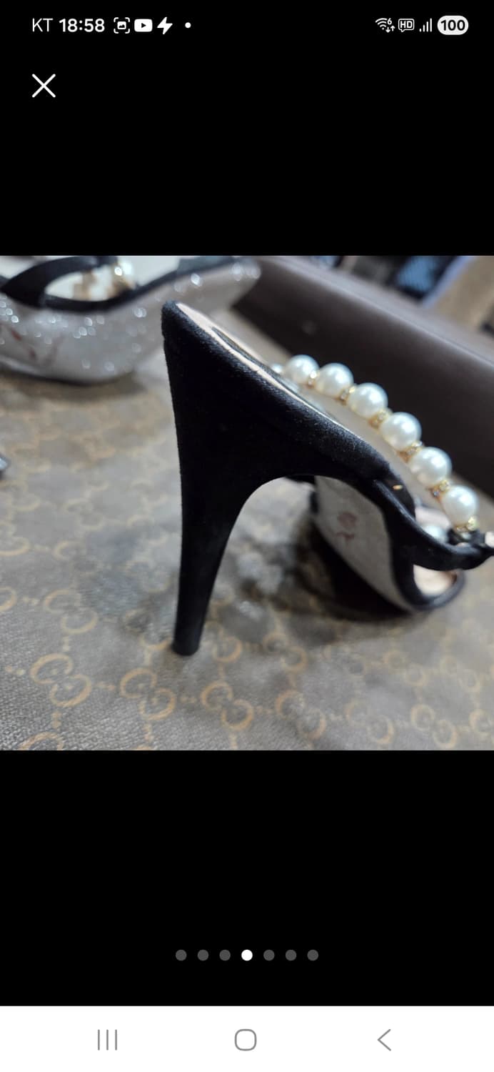 르네 까오빌라 진주 샌들 상품이미지4