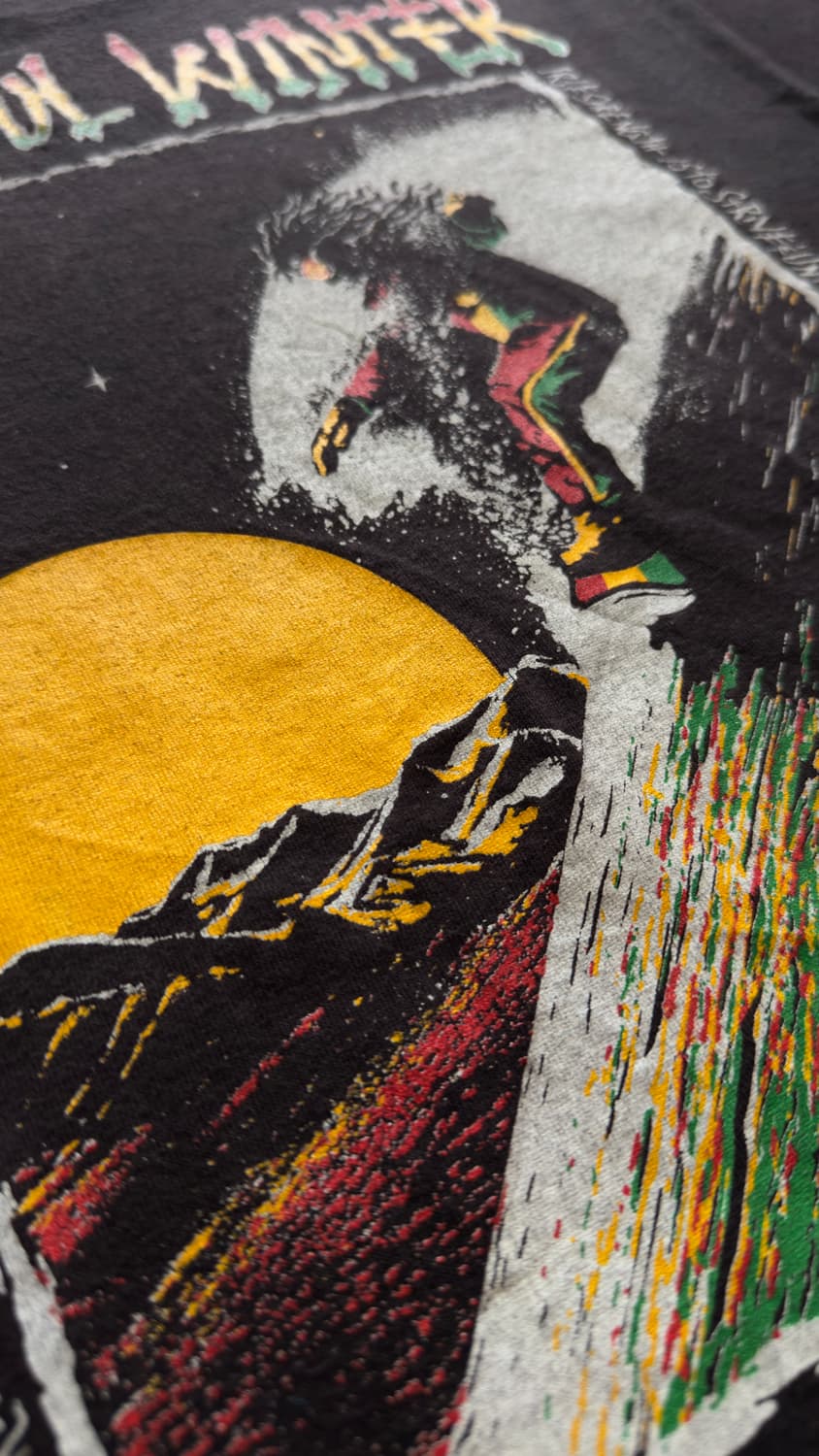 90s USA Jamaican Snowboard T-shirt 상품이미지6
