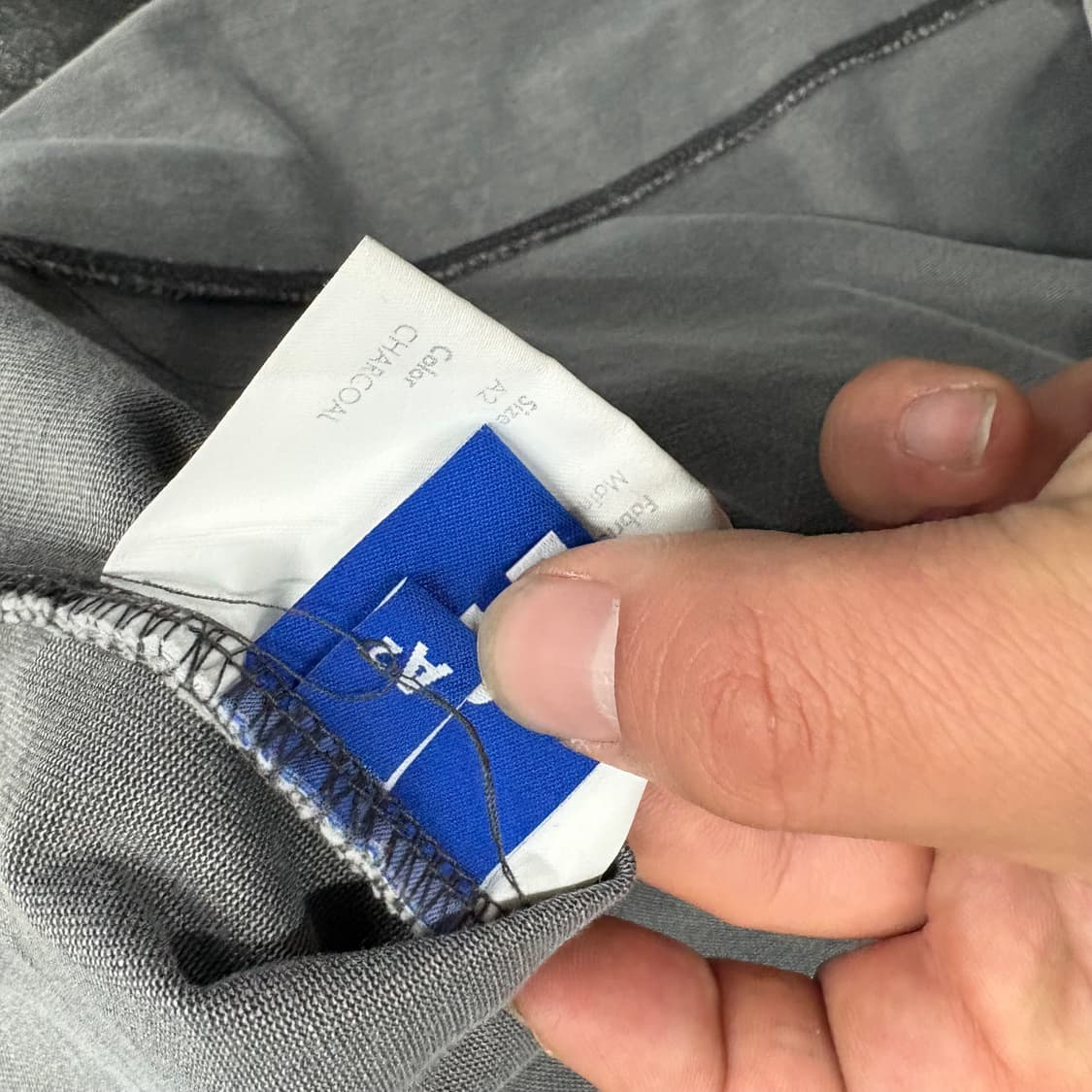 (100)아더에러워싱레이어드반팔 상품이미지4